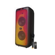Bocina inalámbrica Klip Xtreme KLS-662 de color negro, portátil y con diseño compacto para audio en movimiento.