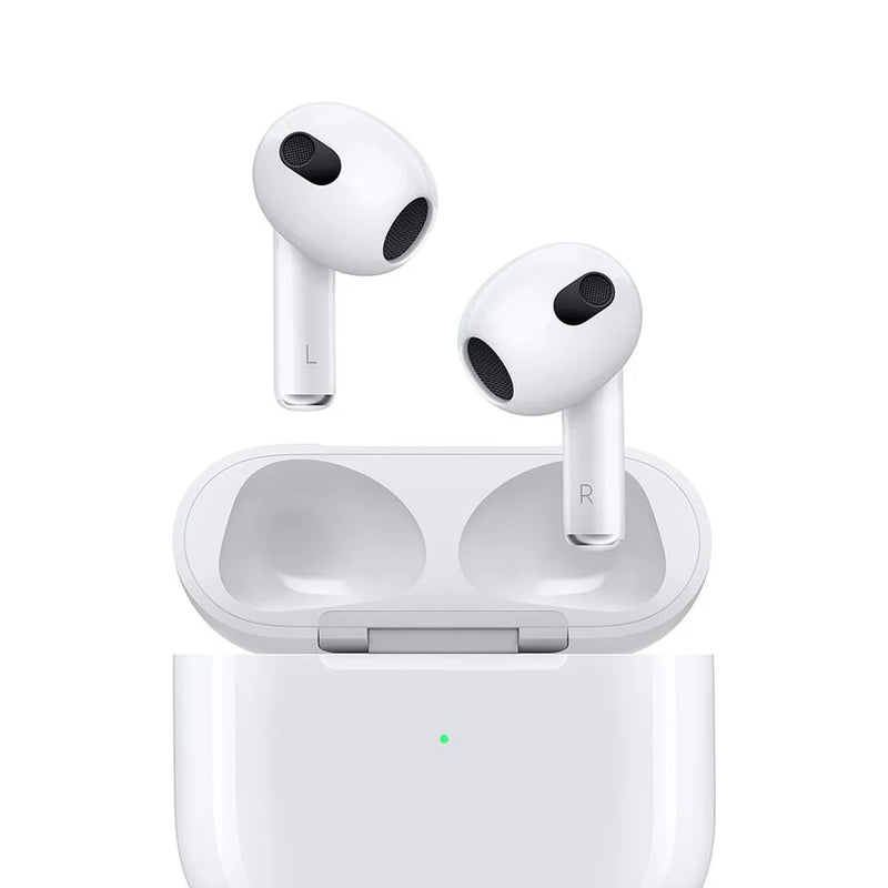 Audífonos 3 Genérico 1:1 de marca 0000, auriculares inalámbricos con diseño similar a AirPods en imagen.
