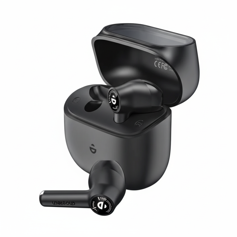 6 Choetech Aura ENC TWS BH-T19-BK Wireless Headphones Units