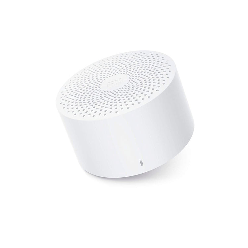 Alt text: Bocina Bluetooth Xiaomi Mi Compact Speaker 2 en color negro, con diseño compacto y botones de control visibles.