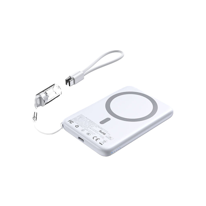 Mini Batería Portátil 10000 mAh 22.5 Watts con Carga Inalámbrica Choetech B862