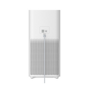 Purificador de aire Xiaomi Mi Air Purifier 3C en uso en un hogar, con filtro y panel de control visible.