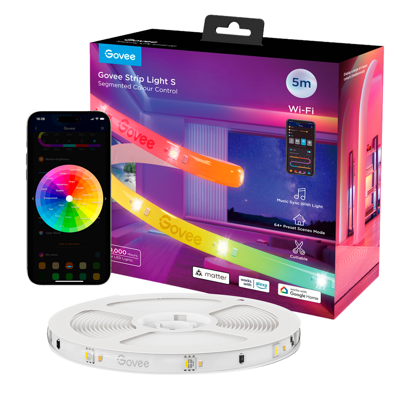 Tira de luces LED inteligente Govee Strip Light S H612A