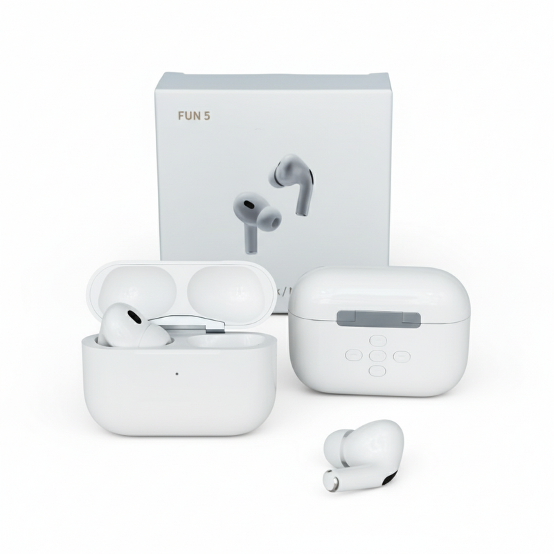 6 Unidades de Audífonos Inalámbricos TWS Bluetooth Fun 5