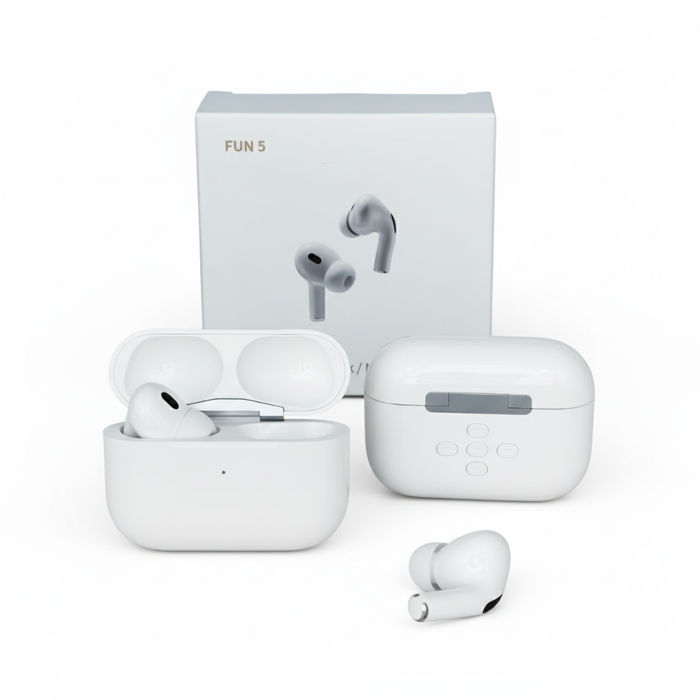 6 Unidades de Audífonos Inalámbricos TWS Bluetooth Fun 5