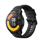 Reloj inteligente Xiaomi Mi S1 Active GL con pantalla de 1.43 pulgadas, mostrando interfaz y pulsera deportiva en la imagen.