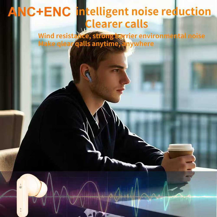 6 Unidades de Audífonos Inalámbricos con Pantalla Táctil Three Peaches ST3