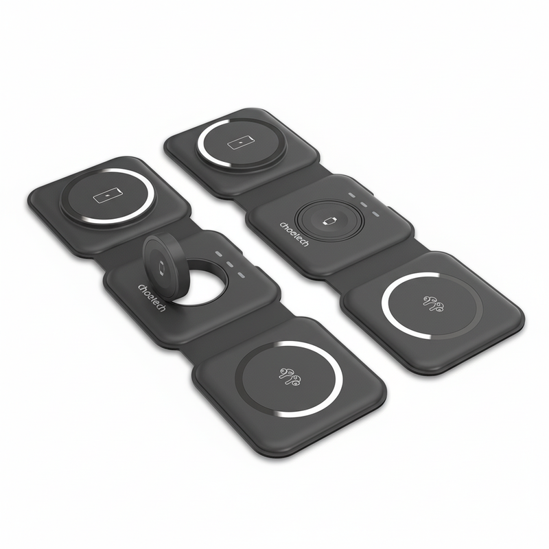 6 Choetech T588-F 3-in-1 Foldable Wireless Charger Units