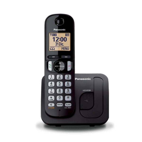 Teléfono Panasonic Inalámbrico Con Pantalla LCD KX-TGC210LAB