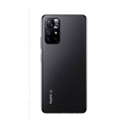 Celular Xiaomi Redmi Note 11S 5G con pantalla de 6.6 pulgadas, doble SIM, 64GB ROM y 4GB RAM, en color negro
