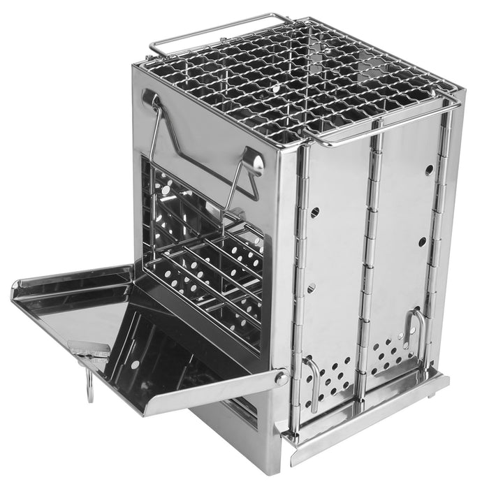Foldable Travel Stove – For Camping, Hiking, and BBQ