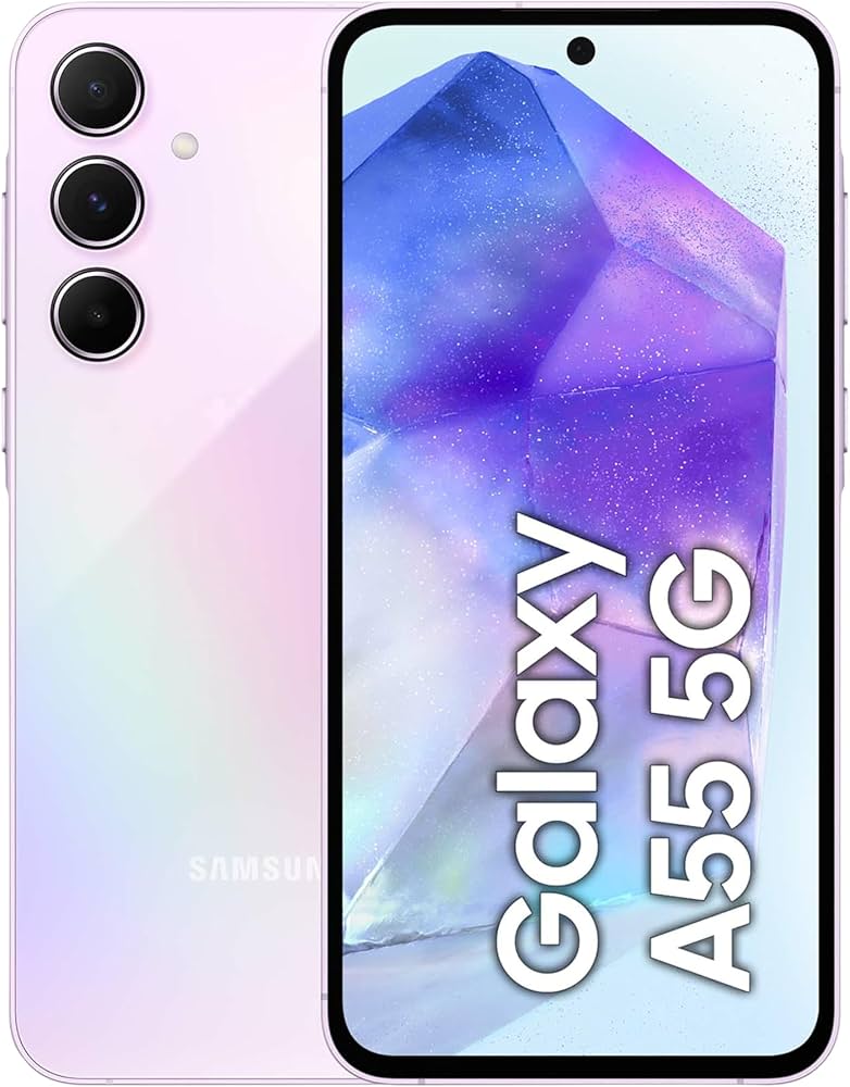 Samsung A55 5G 6.6" Cell Phone - Dual SIM - 256GB ROM | 8GB RAM