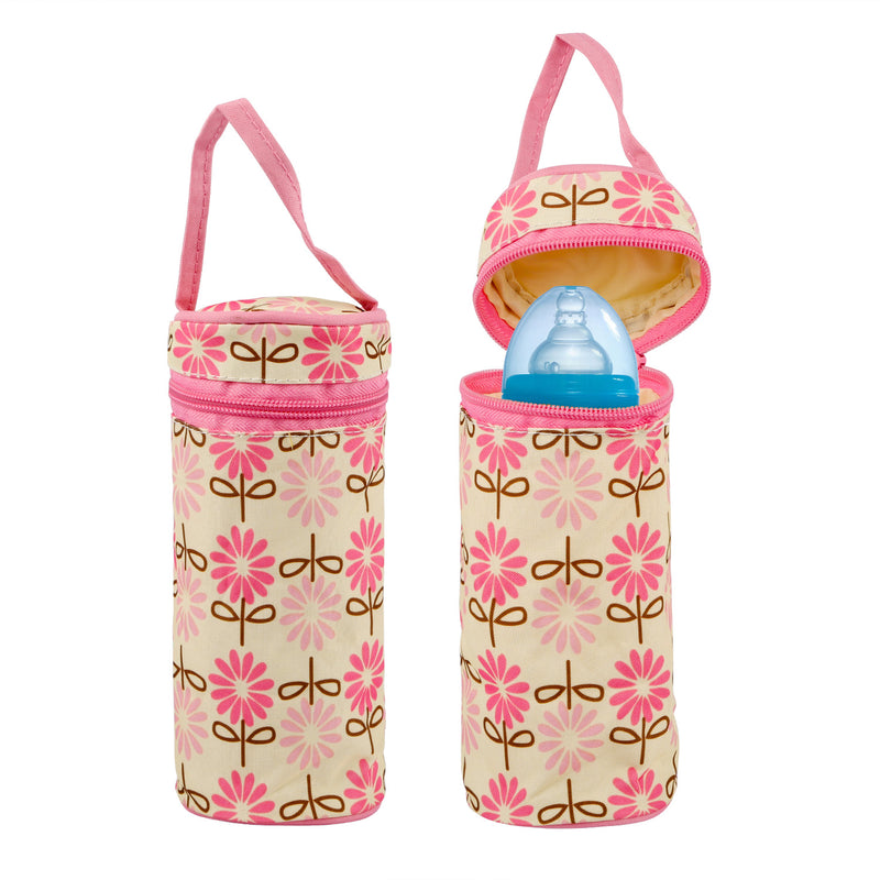 Multifunctional Diaper Bag – 5 Pieces with Changing Pad and Organizer Bags