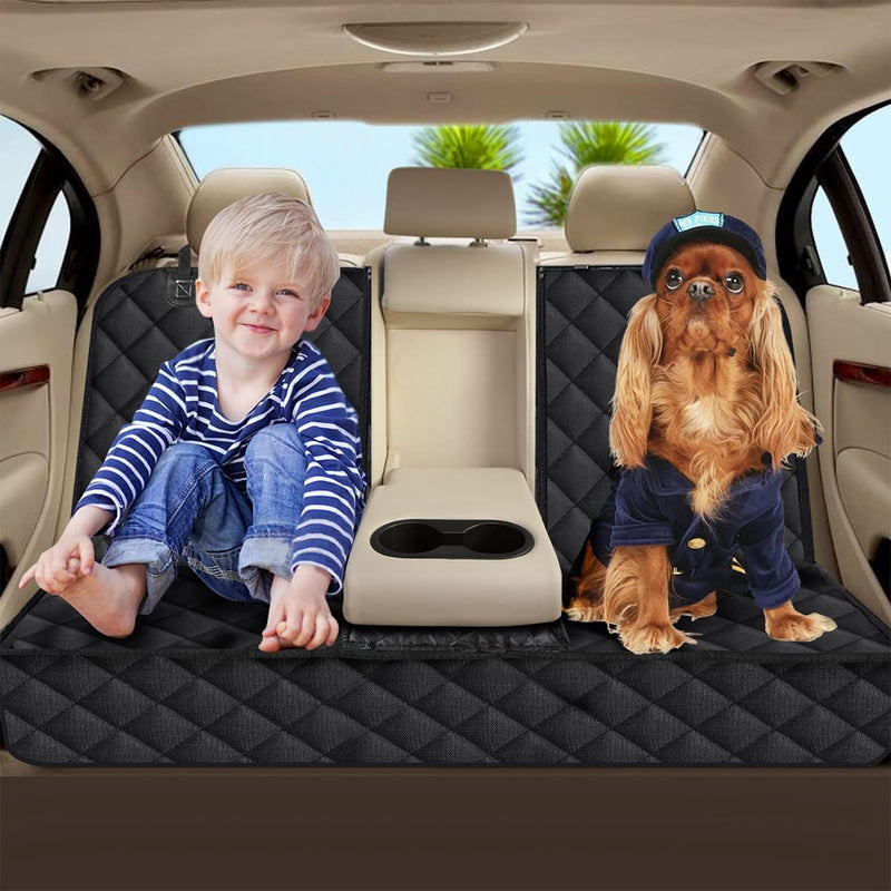 Dog Car Seat Cover - Waterproof and Secure for Car, Truck, and SUV