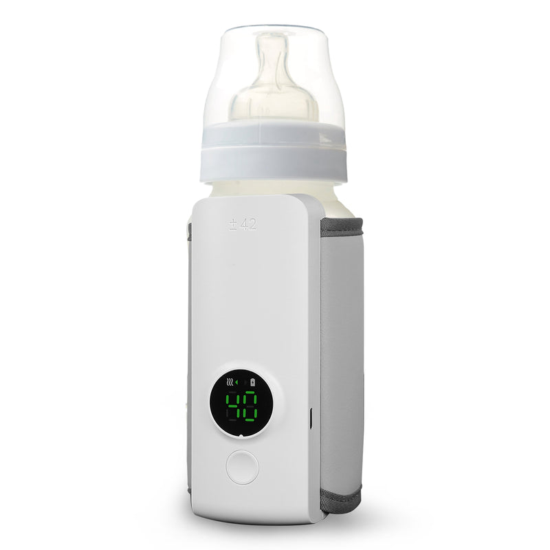 Portable Bottle Warmer – Milk and Formula Warmer with 6 Temperature Settings