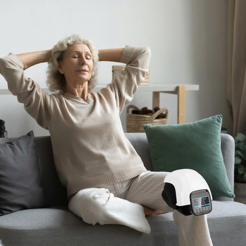 Multifunctional Knee Massager – Infrared Heat, Vibration, and Air Pressure