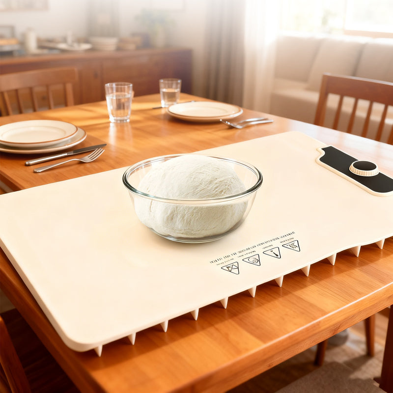 Electric Food Warmer Mat – Silicone 300W with 14 Levels and Timer