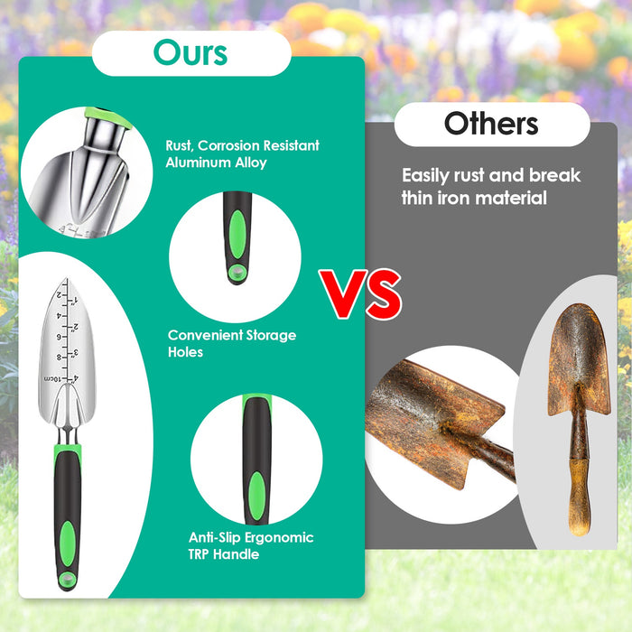 13-Piece Gardening Tool Set - Aluminum Alloy with Organizer Bag