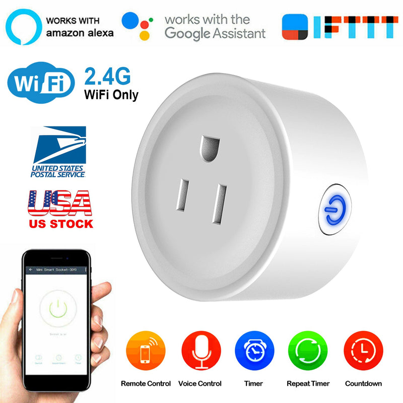 WiFi Smart Socket – Smart Plug with Voice Control and Timer