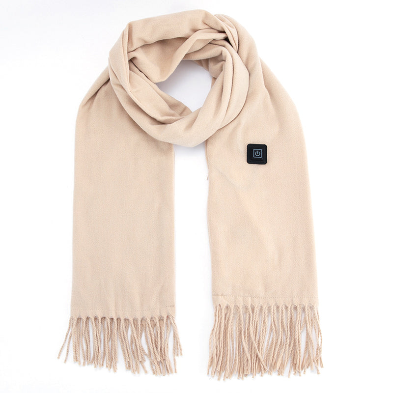 Winter Heated Scarf – Unisex Scarf with Adjustable Heat for Outdoors