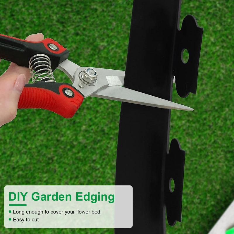 No-Dig Landscape Edging – Black PE Kit