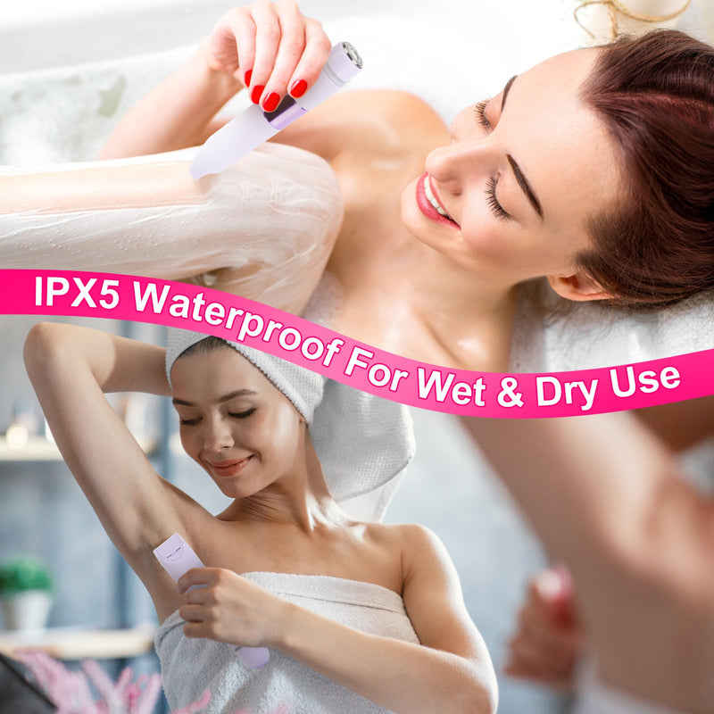 Women's Body Shaver – Cordless Dual-Head Trimmer for Bikini and Underarms