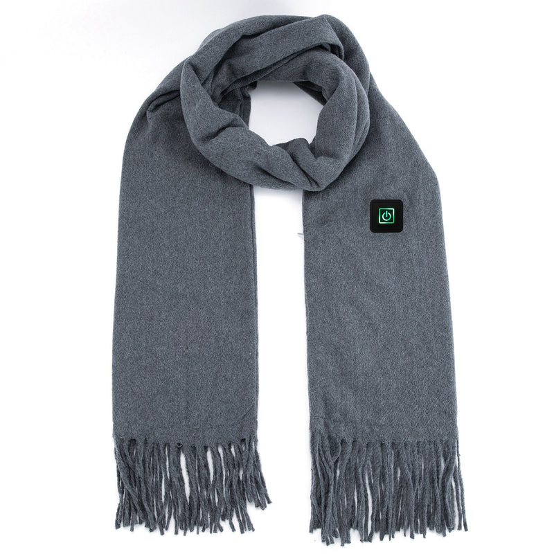 Winter Heated Scarf – Unisex Scarf with Adjustable Heat for Outdoors