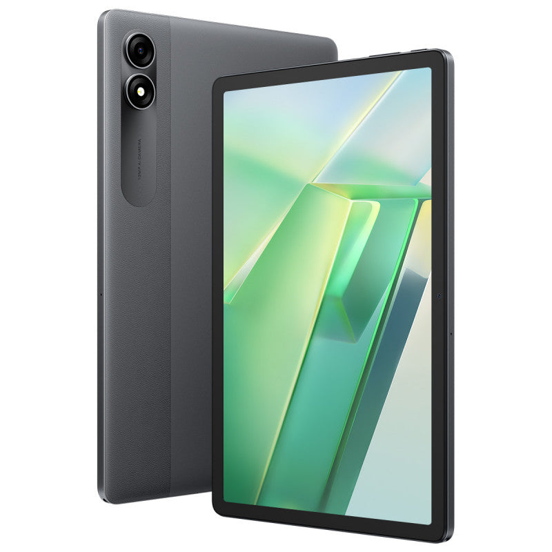 Tableta Blackview Tab9 11" con WiFi, 256GB ROM y 6GB de RAM en color gris, vista frontal mostrando pantalla grande