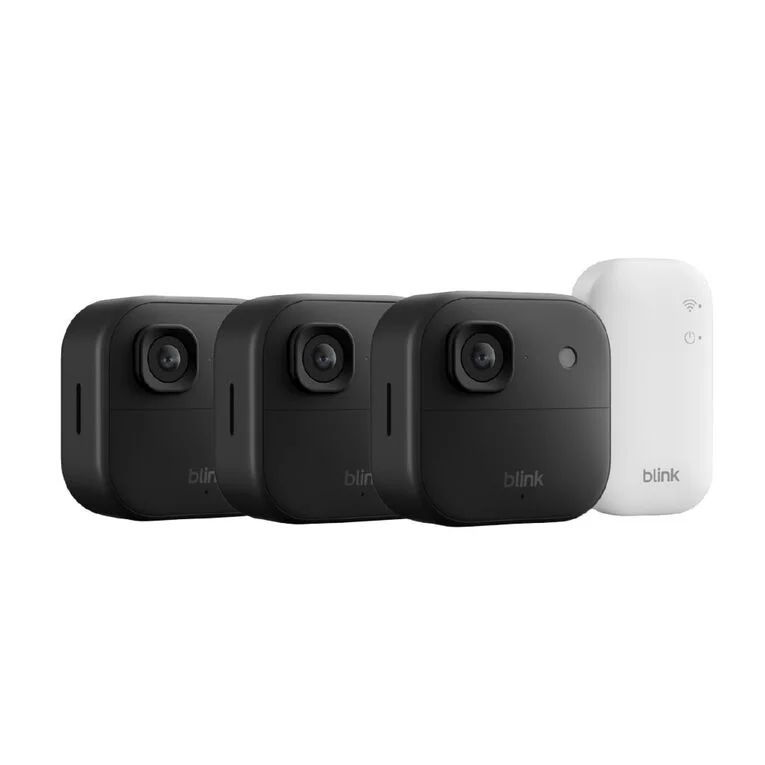 Cámaras de Seguridad Inteligentes - Blink Outdoor 2K+ (3 Pack)