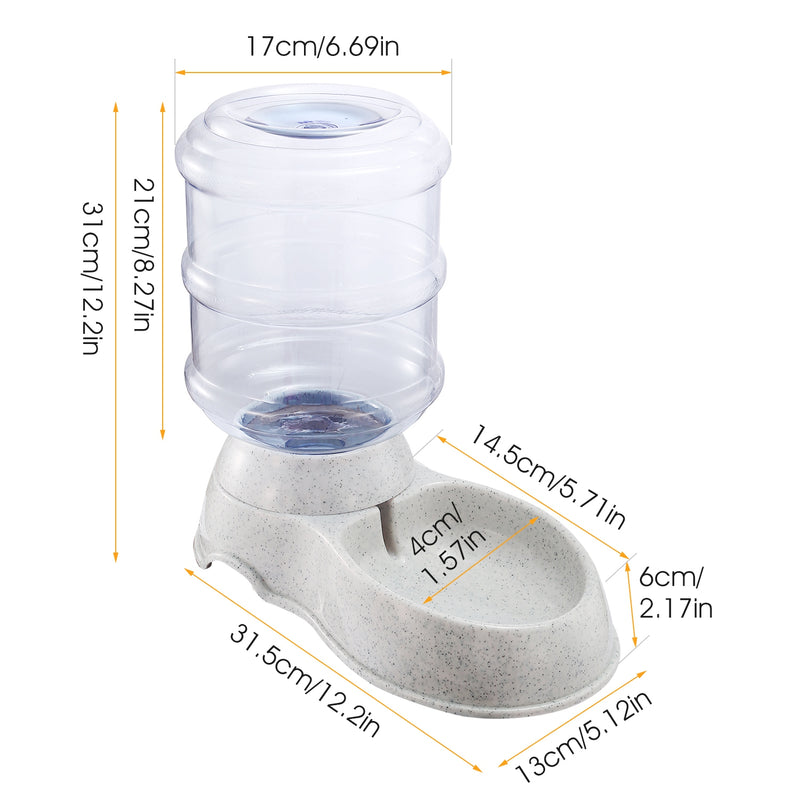 Automatic Pet Water Dispenser 3.5L (1 Gallon)