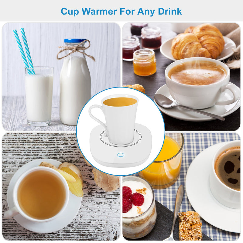 Electric Mug Warmer for Desk – Coffee, Tea, and Milk
