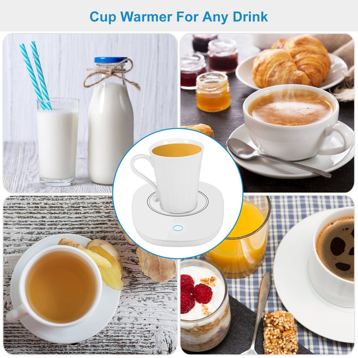 Electric Mug Warmer for Desk – Coffee, Tea, and Milk