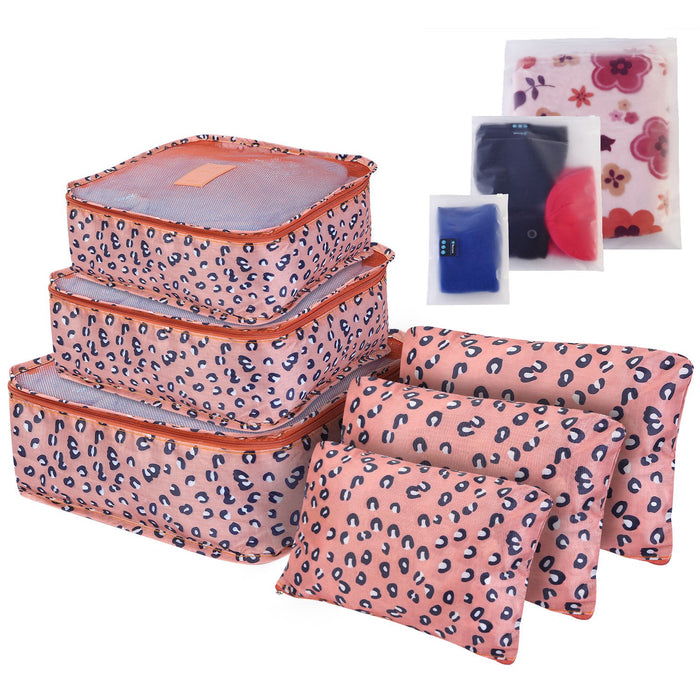 9-Piece Luggage Organizers - Waterproof Storage Bags for Clothes and Lingerie
