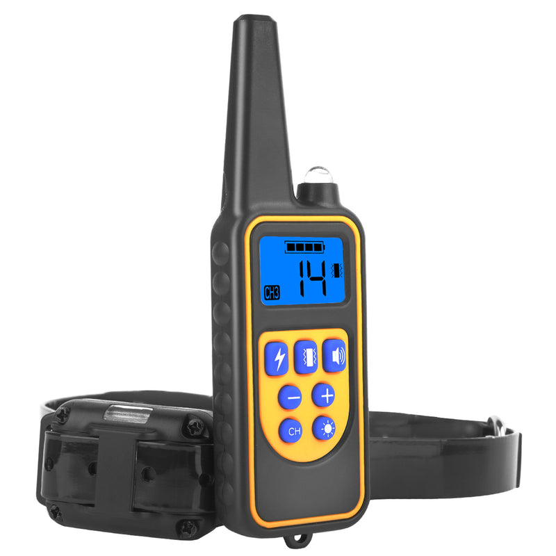 Dog Training Collar – 800m Remote Control, 4 Modes, IP67