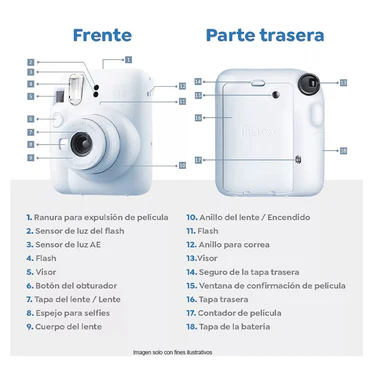 Cámara Instantánea Fujifilm Instax Mini 12