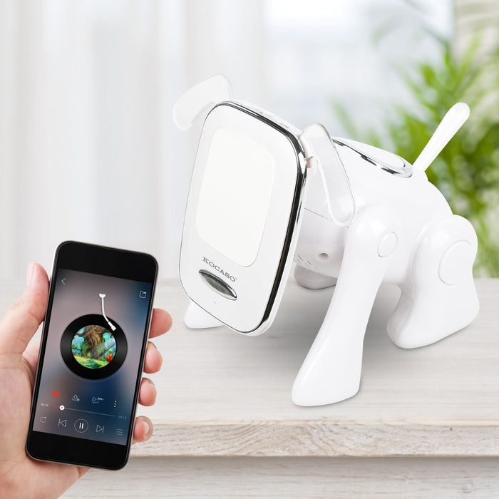 Wireless Puppy Design Speaker – Multifunctional with FM Radio and Phone Holder