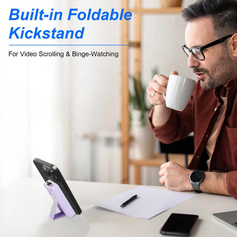 10000mAh Power Bank – Phone Stand with MagSafe and PD20W