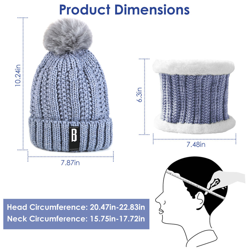 Hat and Scarf Set – Ideal for a Winter Gift