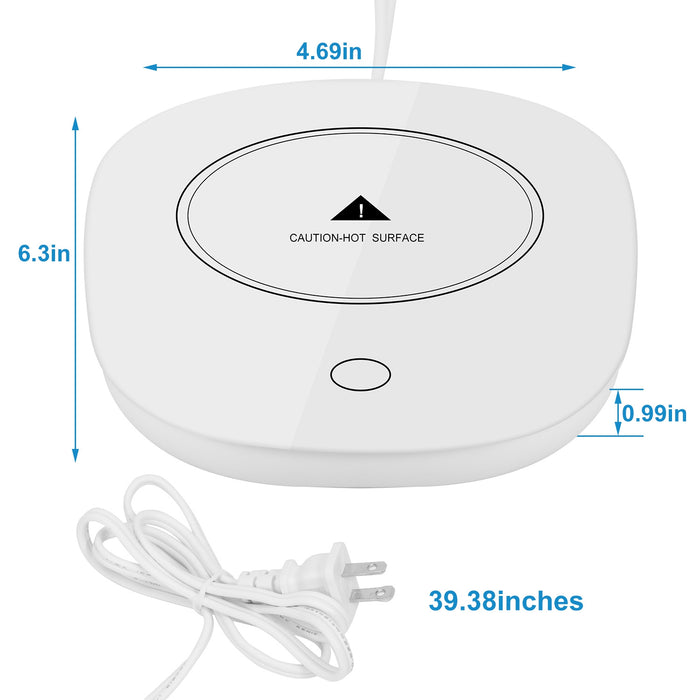 Electric Mug Warmer for Desk – Coffee, Tea, and Milk