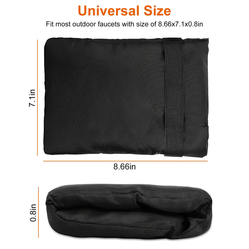 Outdoor Faucet Covers – 4 Pack Anti-freeze