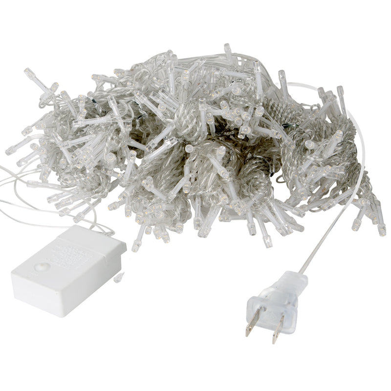 LED Curtain Lights – 3M IP44 Waterproof with 8 Lighting Effects
