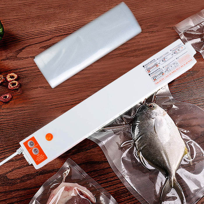 Food Vacuum Sealer Machine – Compact, Electric, and with 10 Bags Included