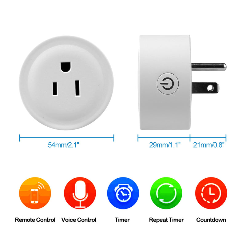 WiFi Smart Socket – Smart Plug with Voice Control and Timer