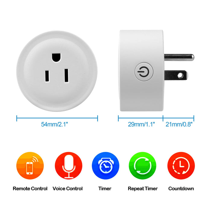 WiFi Smart Socket – Smart Plug with Voice Control and Timer