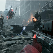 Videojuego Terminator Resistance para PlayStation 5 con portada y arte del juego en la caja de PS5.
