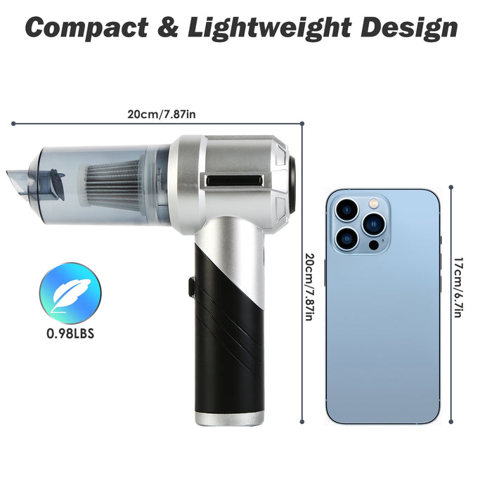 4-in-1 Portable Vacuum Cleaner – 20000PA Brushless Motor