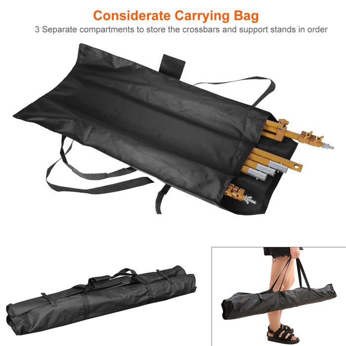 Adjustable Photo Backdrop Stand – 5 to 10 Feet with Bag