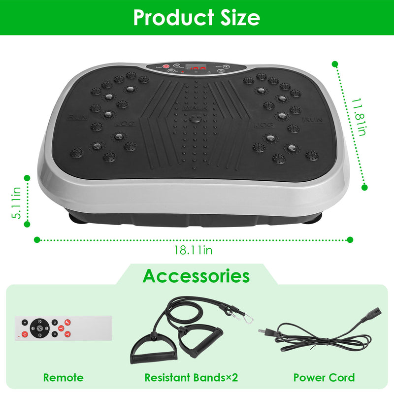 Fitness Vibration Platform with Magnetic Therapy