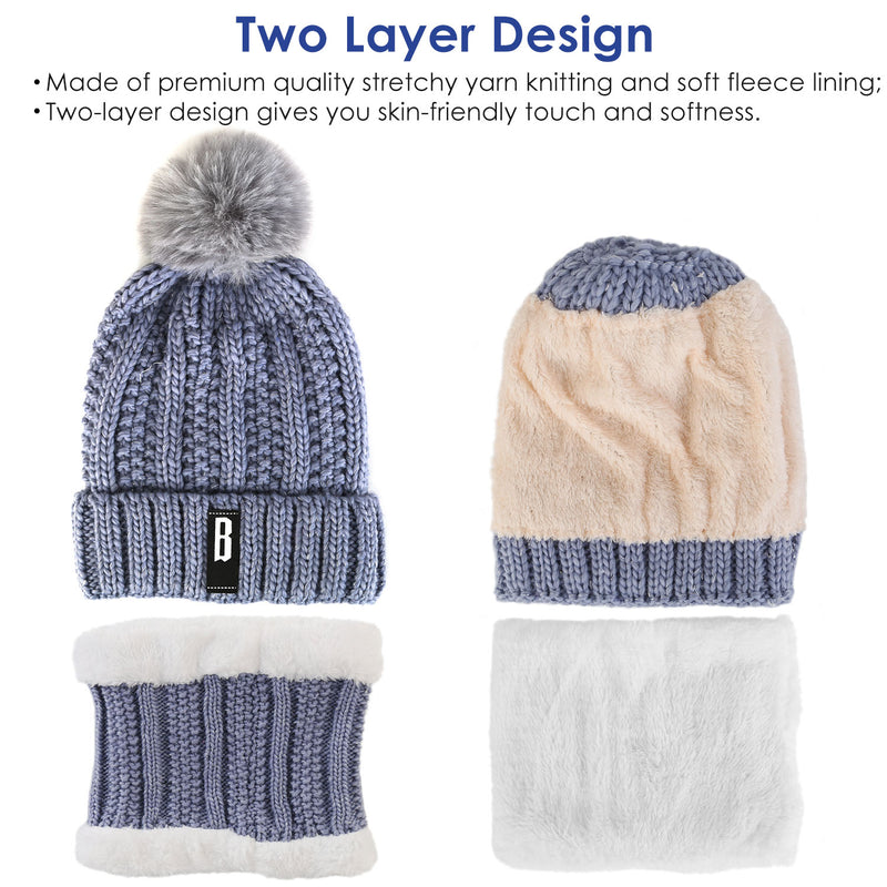 Hat and Scarf Set – Ideal for a Winter Gift
