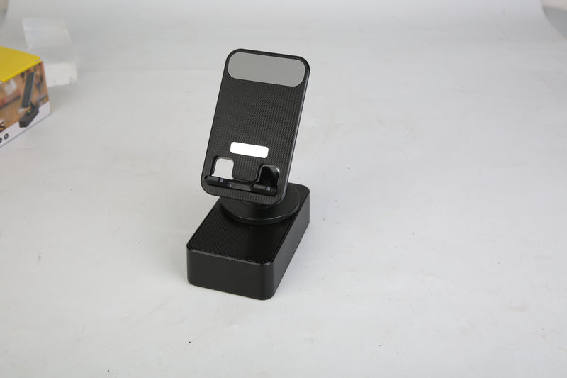 Foldable 360° Stand – Bluetooth Speaker with 5000mAh Battery and LED Light